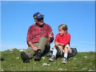 Pause beim Niederwiler Stierenberg